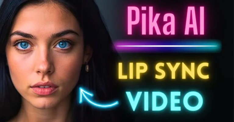 Pika AI video lip sync
