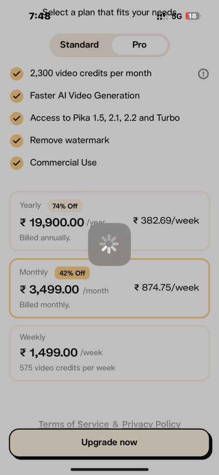 Pika Art iOS Subscription Troubleshooting