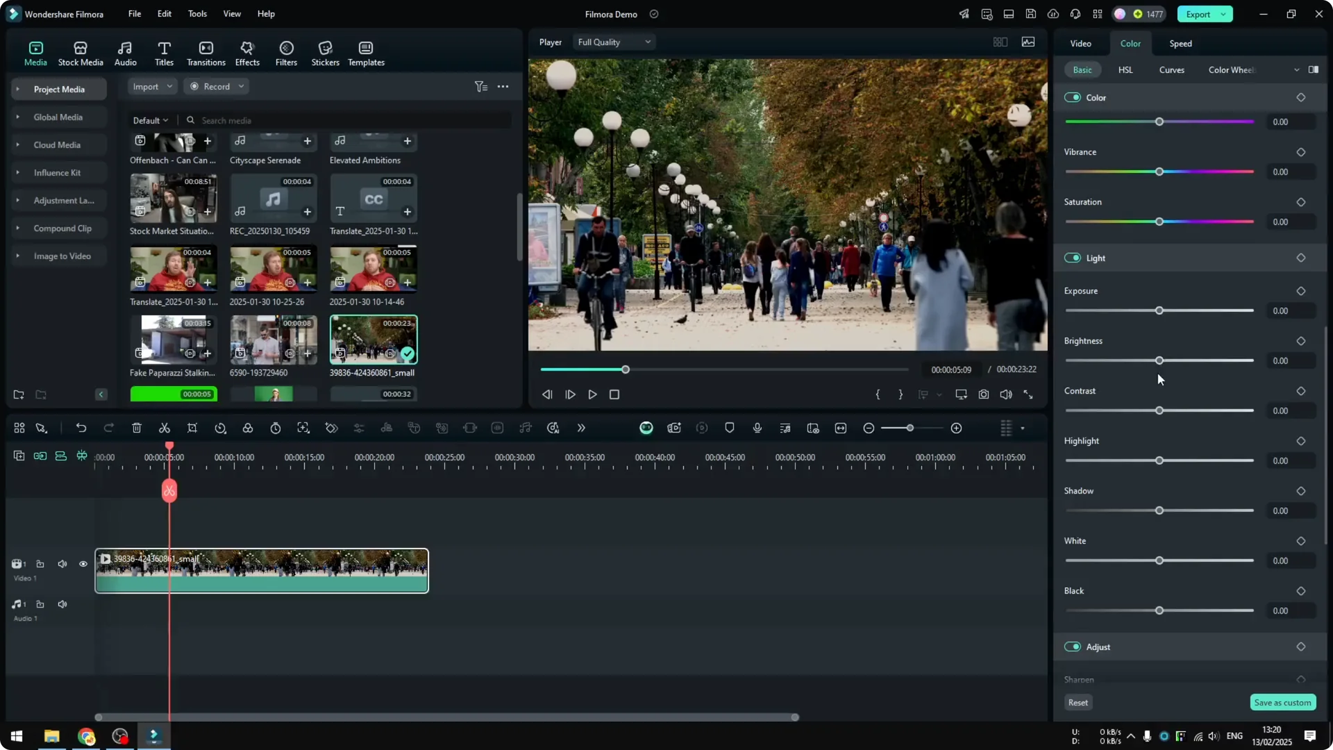 How to Add Glowing Neon Text Effect in Filmora screenshot 2