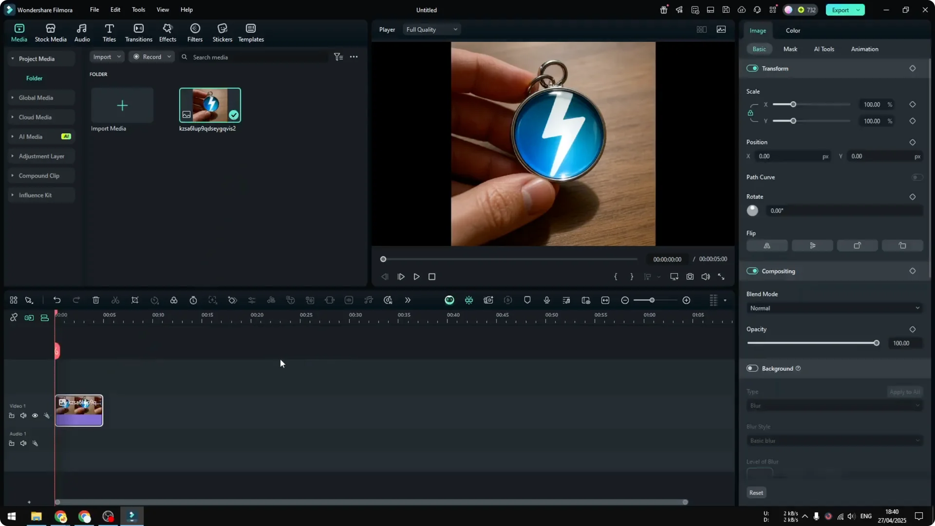 How to Clone Your Voice in Filmora AI screenshot 1