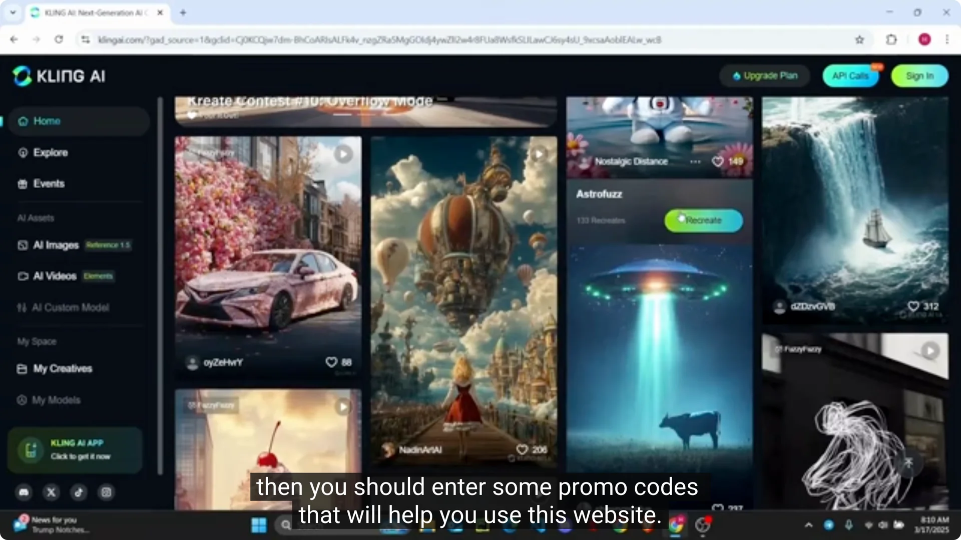 How to Find Kling AI Promo Codes? screenshot 2