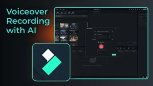 How to Record Your Own Voice in Filmora and Enhance it with AI - Featured Image
