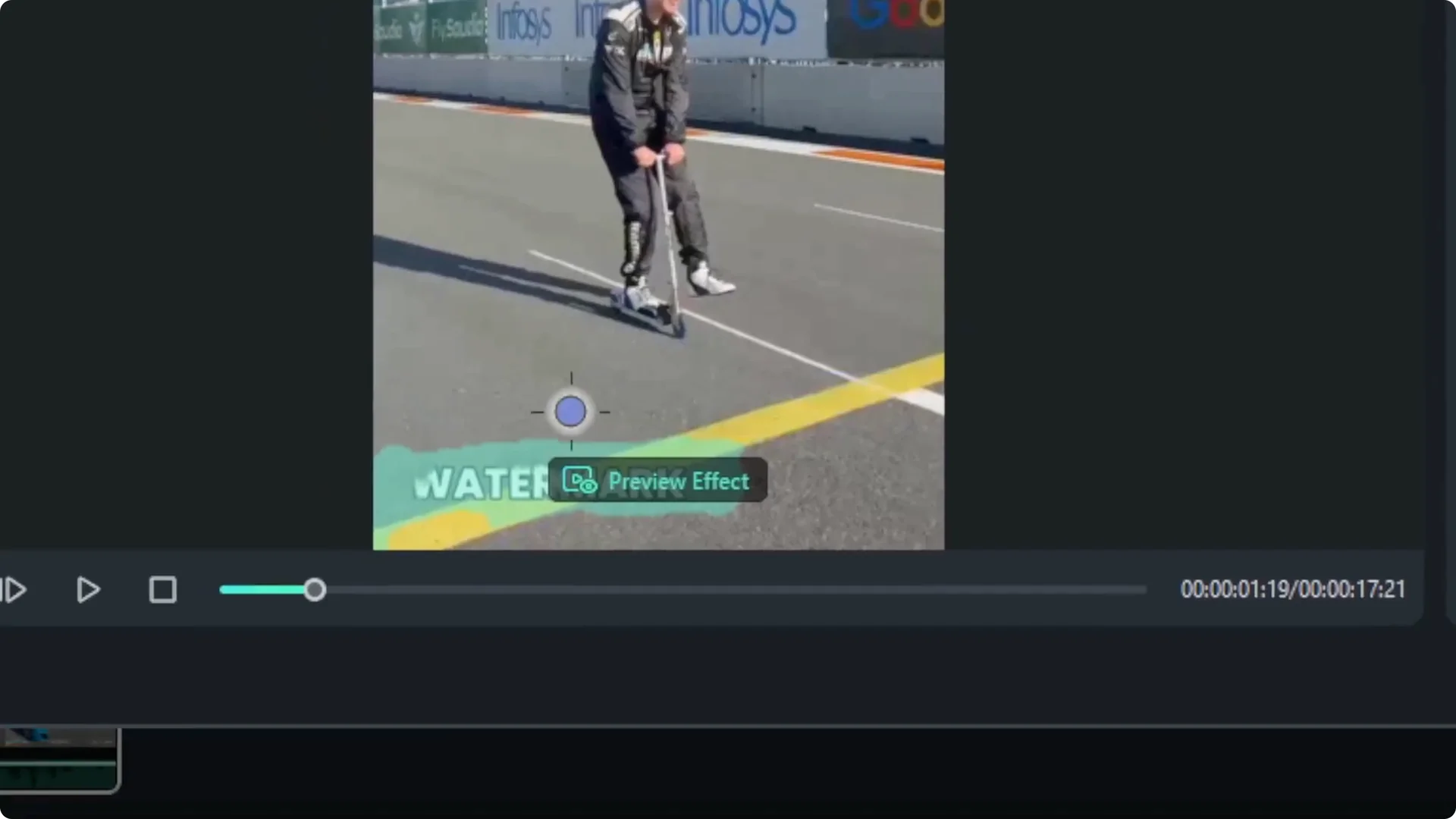 How to Remove Moving Watermark Using Filmora AI screenshot 12