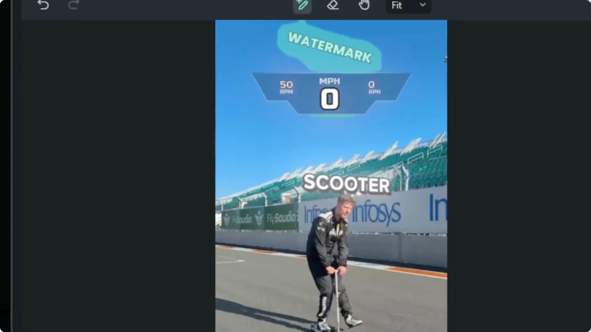 How to Remove Moving Watermark Using Filmora AI screenshot 5