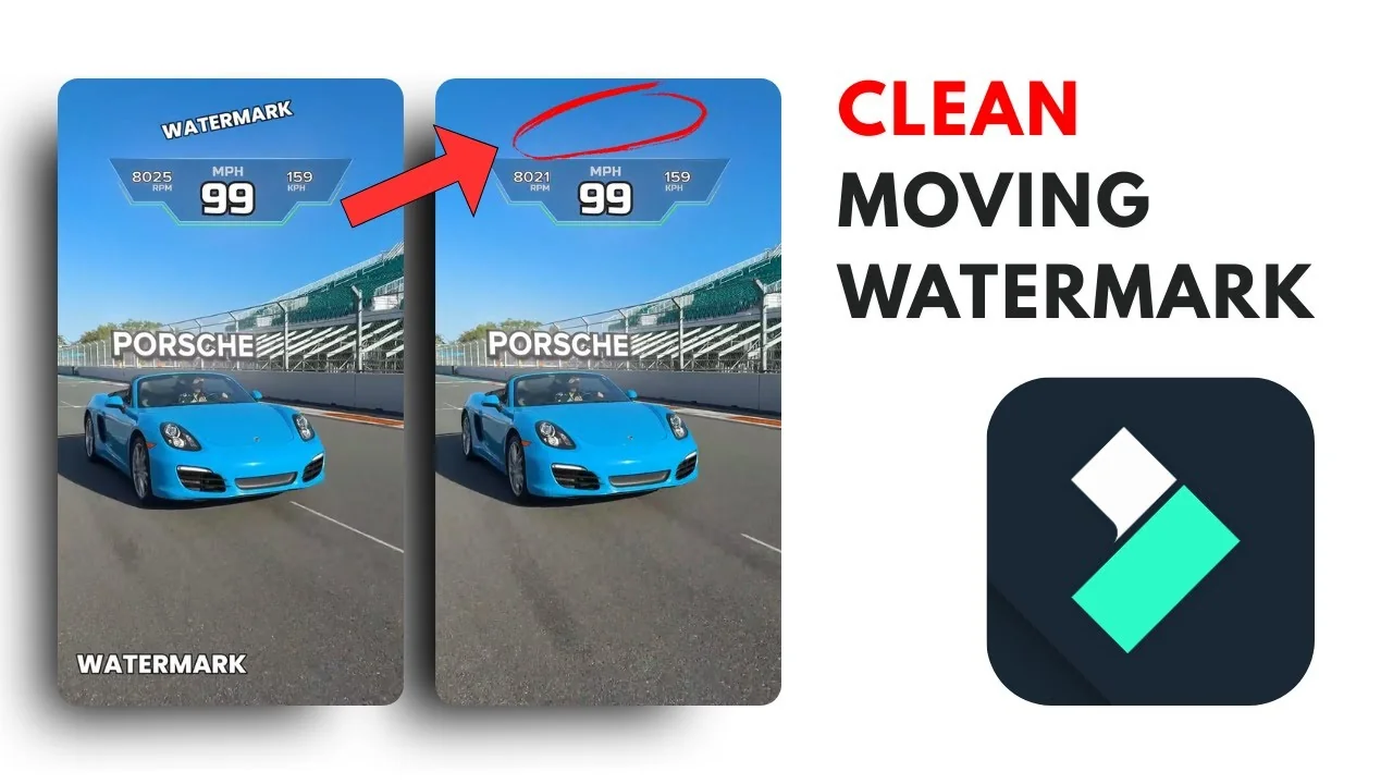 How to Remove Moving Watermark Using Filmora AI - Featured Image