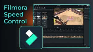 How to Speed Up or Slow Down Video in Filmora with Cinematic Look - Featured Image