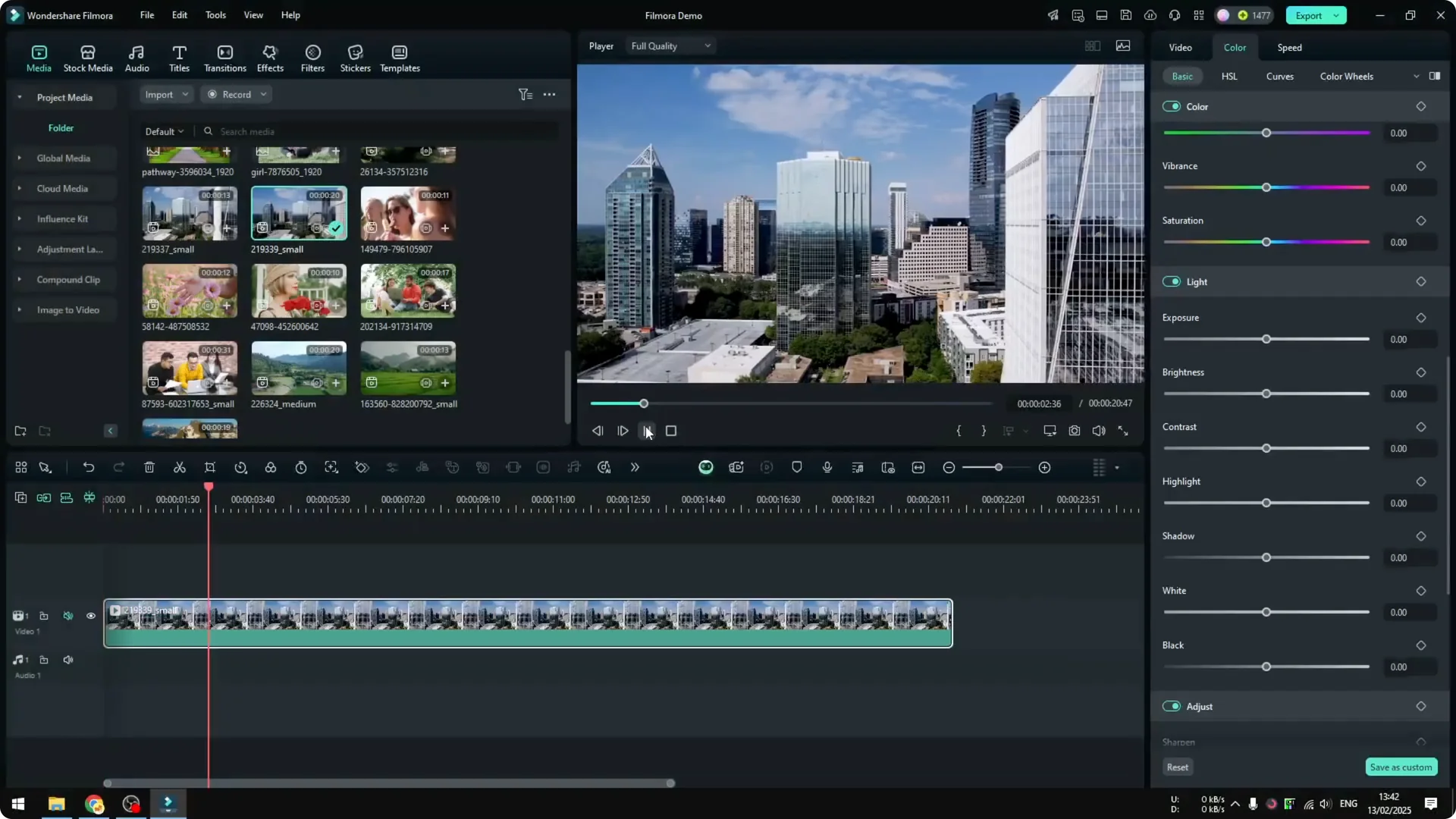 How to Speed Up or Slow Down Video in Filmora with Cinematic Look screenshot 5
