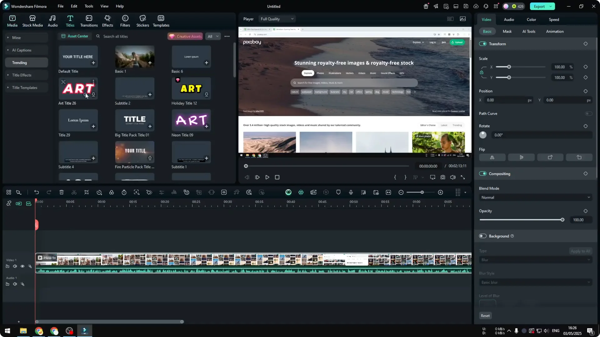 How to Use AI Text to Speech in Filmora Video Editor screenshot 2