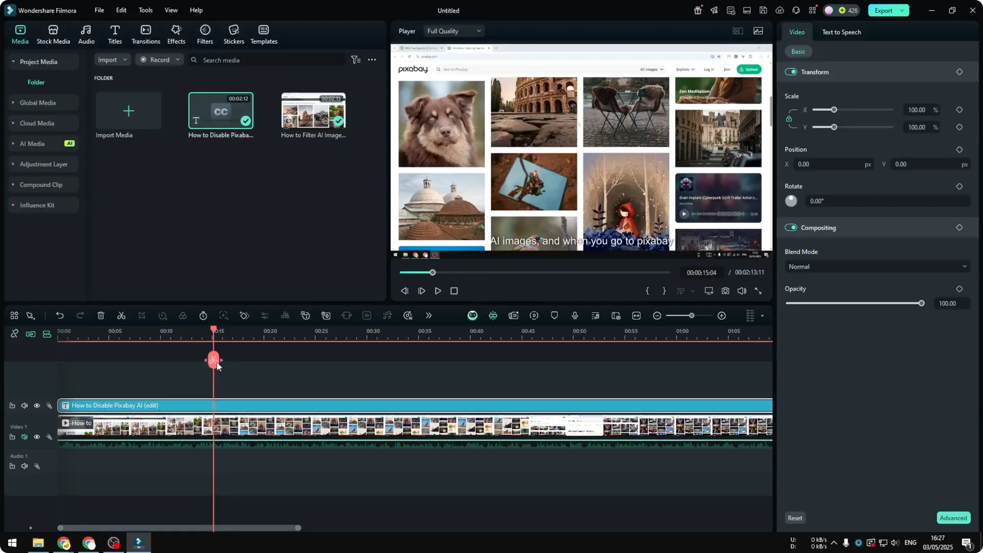 How to Use AI Text to Speech in Filmora Video Editor screenshot 5