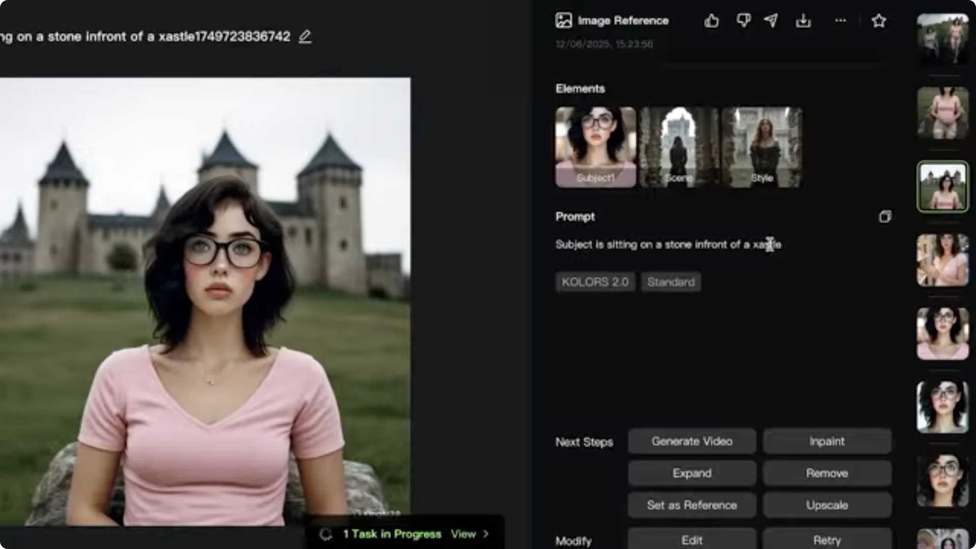 How to use Kling AI Multi-Elements? screenshot 7
