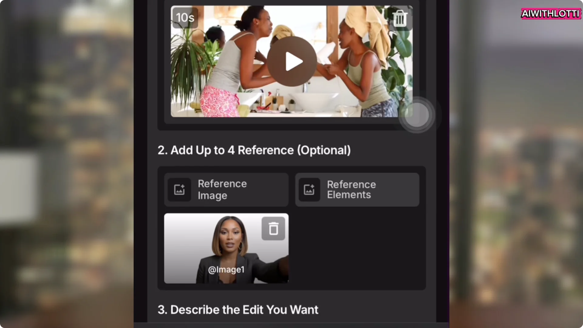 How to Use Kling AI to Replace Anyone in Video screenshot 5