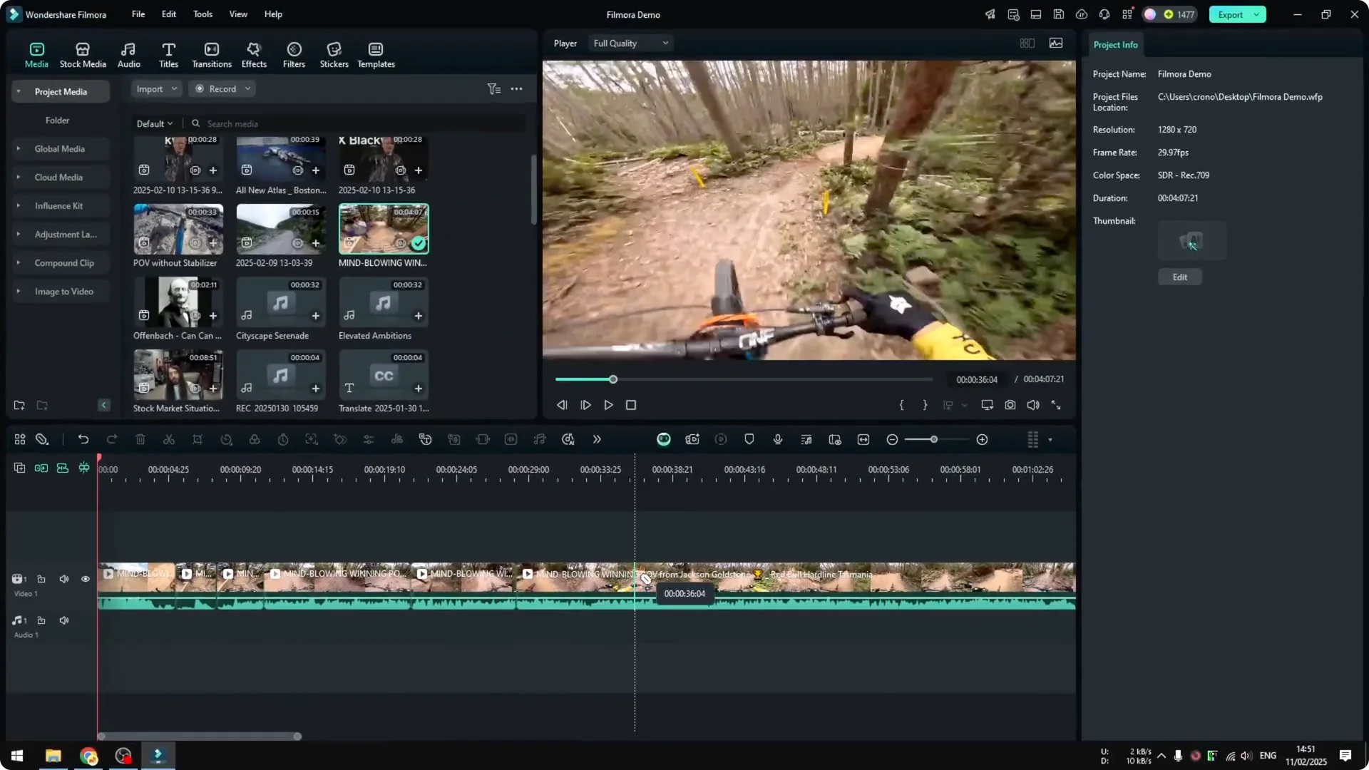 How to Use Quick Split Tool in Filmora to Cut Video screenshot 6