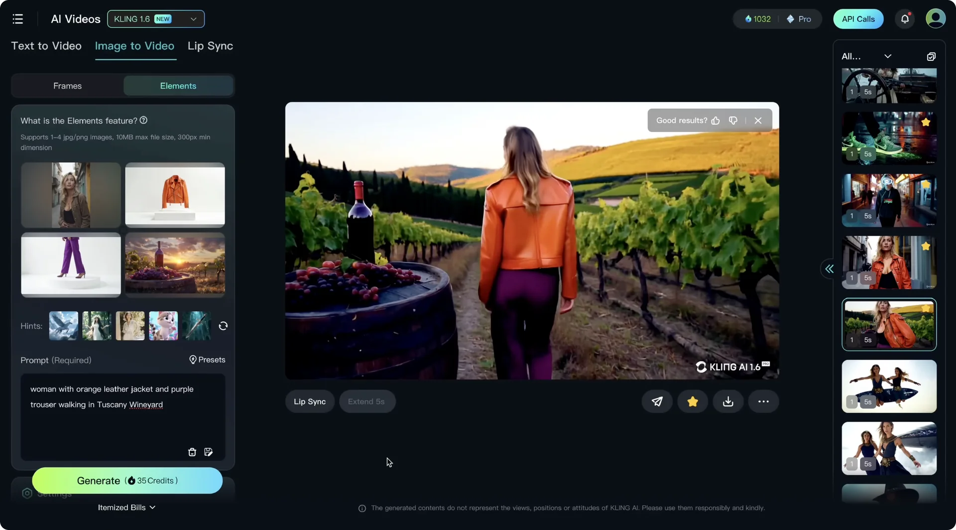 Kling AI Elements Guide: Swap Clothes, Objects, Face in minutes screenshot 13