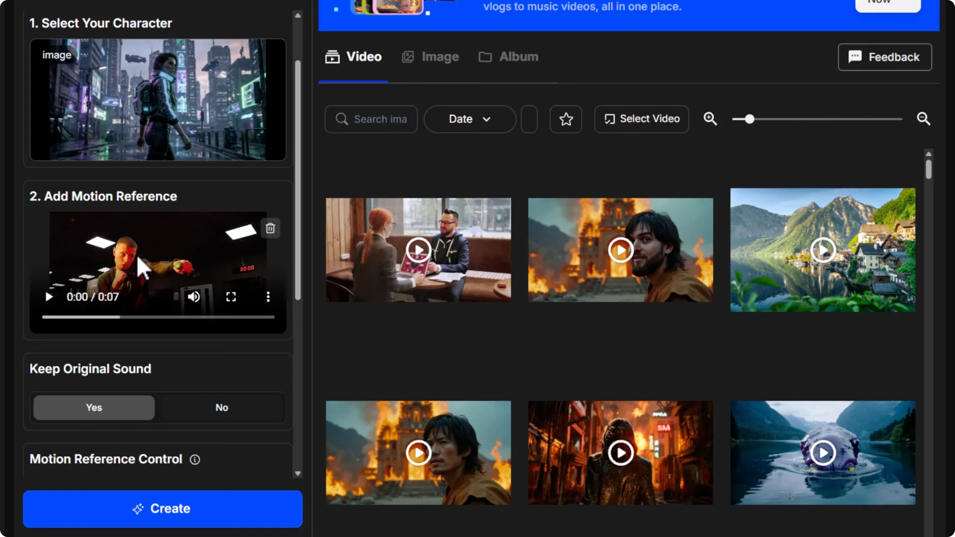 Kling AI Motion Control Guide (Step by Step) screenshot 3