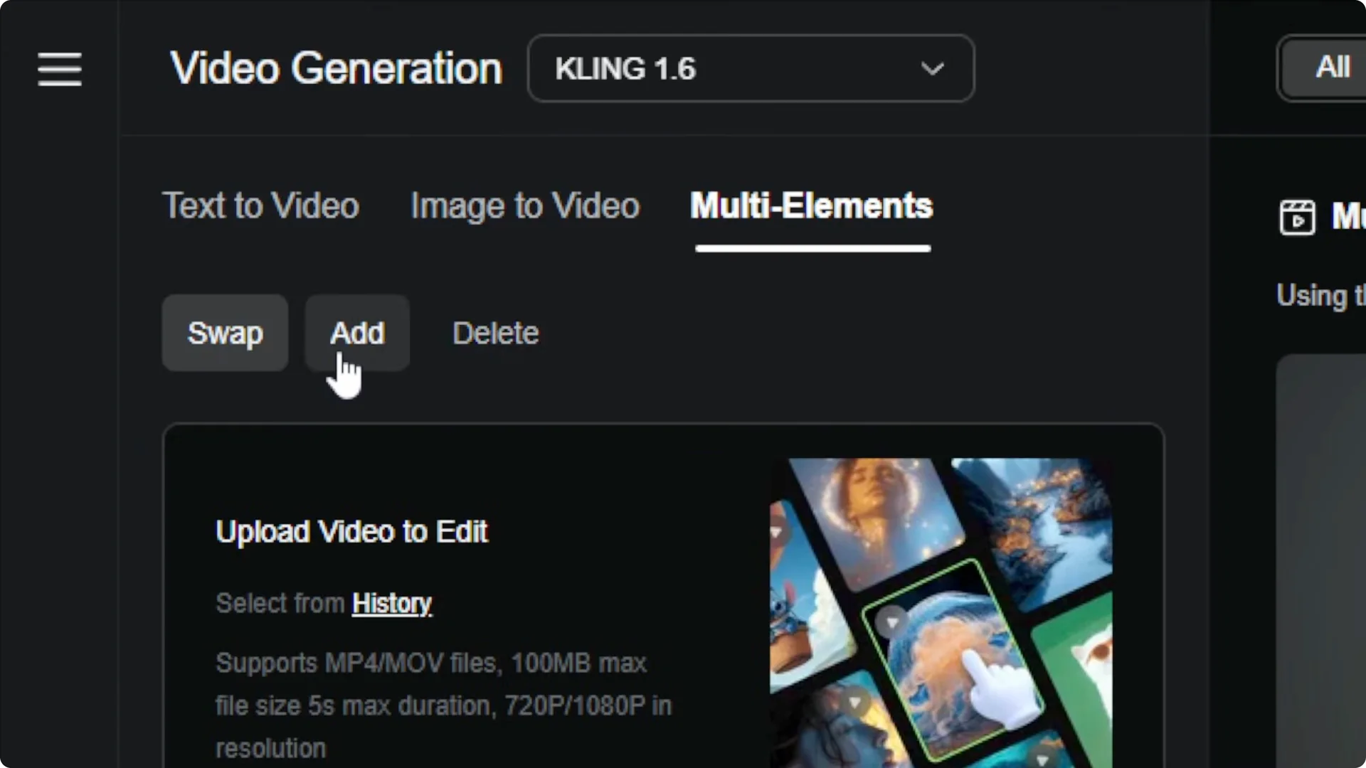 Kling AI: Swap, Add, or Delete Anything in Your Videos screenshot 1
