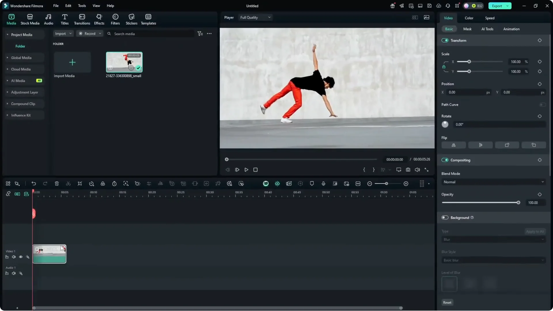 Turn Any Video to Slow Motion - Filmora AI screenshot 2