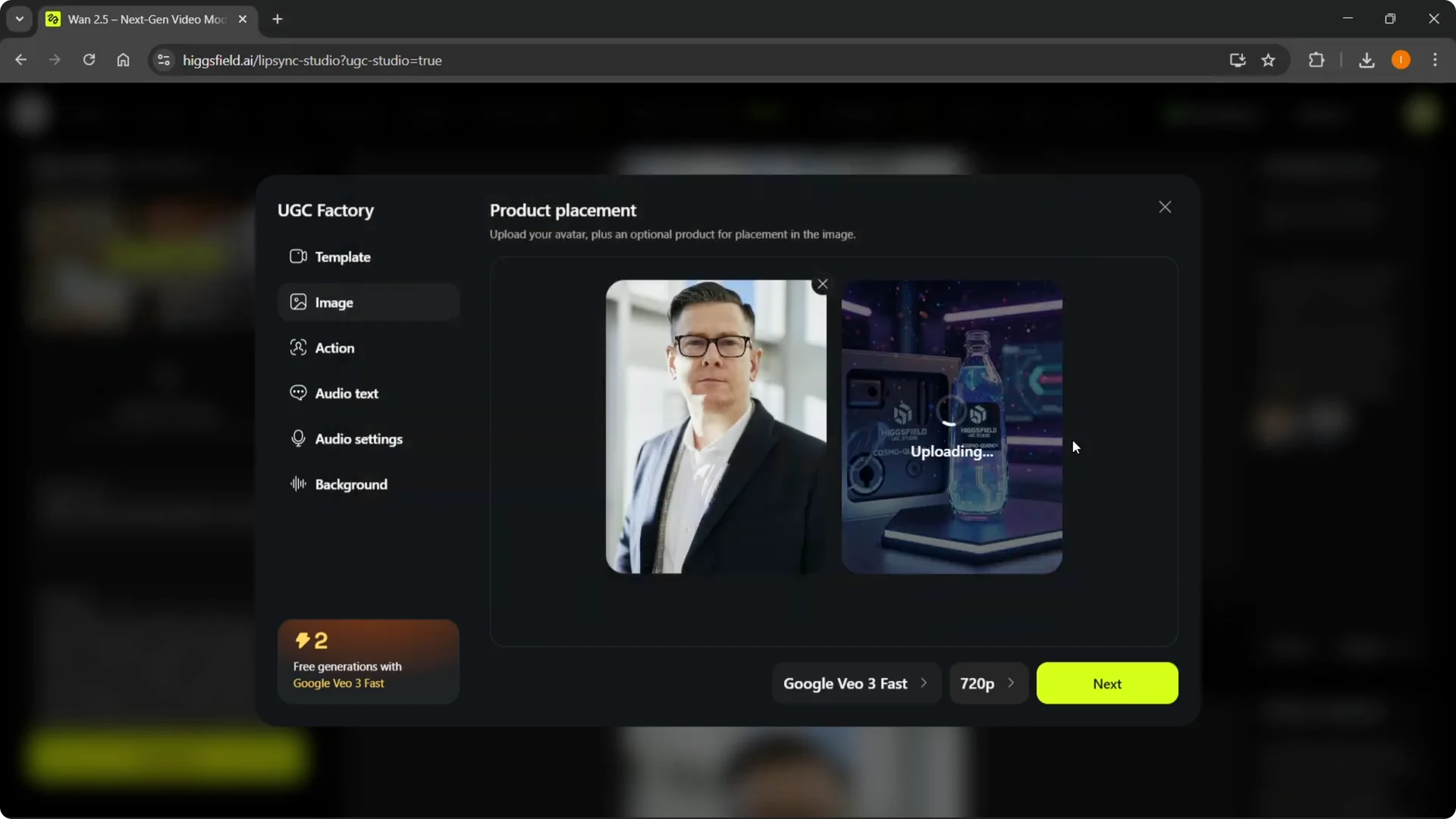 Creating UGC Ads with Higgsfield: A Quick and Easy Guide screenshot 3