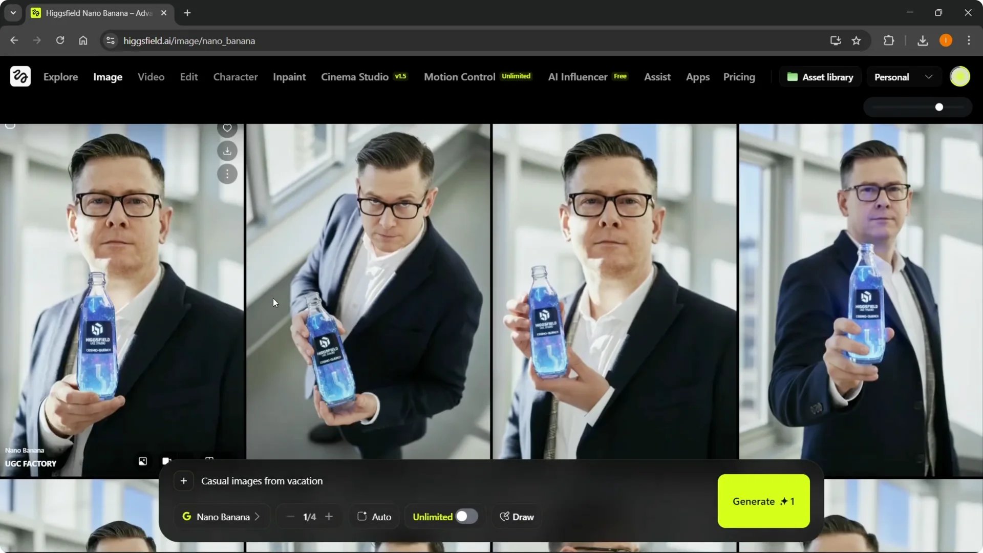 Creating UGC Ads with Higgsfield: A Quick and Easy Guide screenshot 4