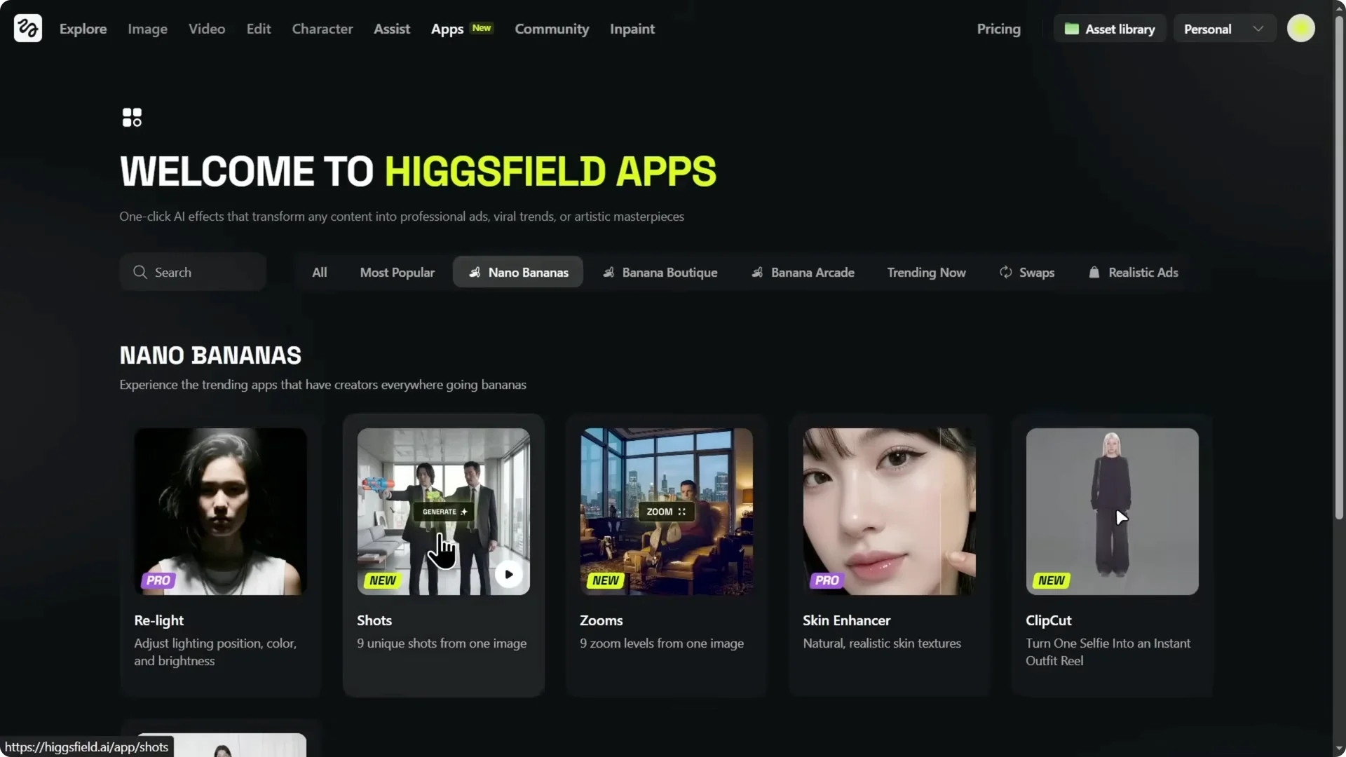 Discover the New Higgsfield Shots Feature: Complete Tutorial screenshot 2
