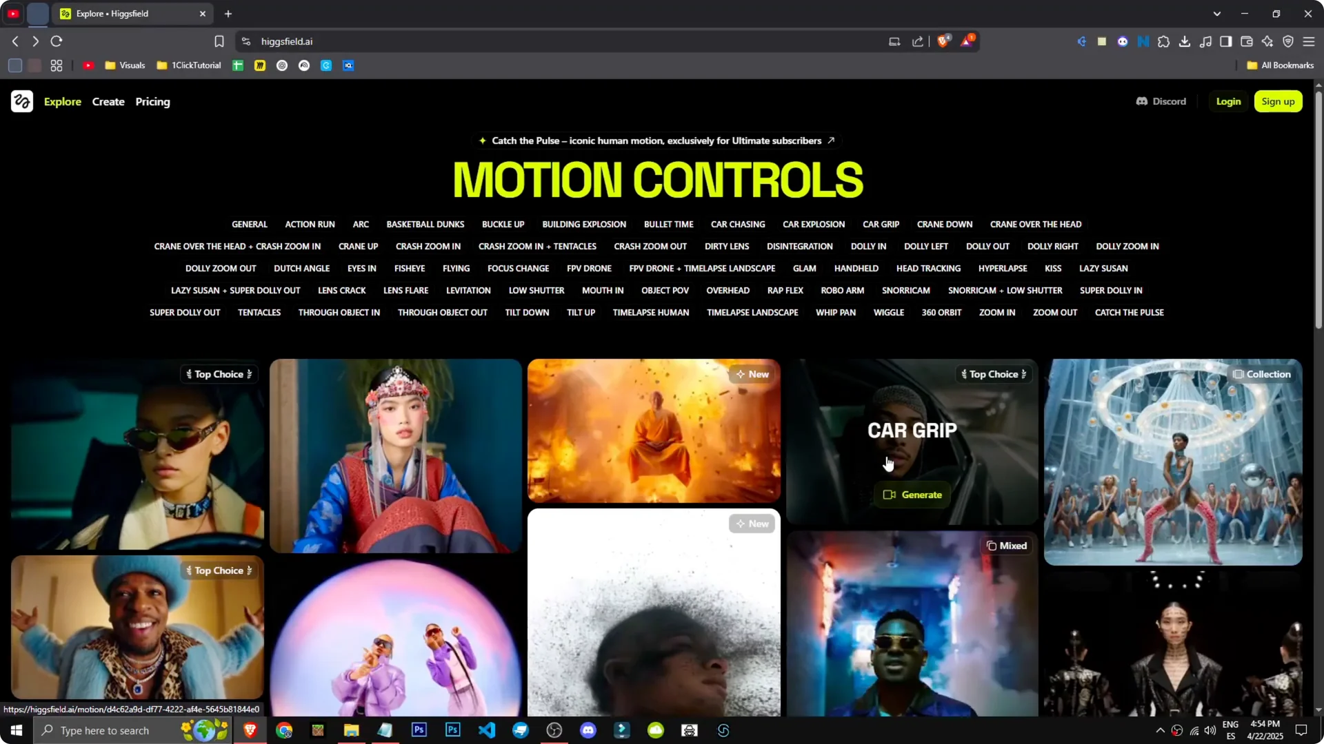 Higgsfield AI’s Top Strategy for Frequent Visual Content Creators screenshot 1