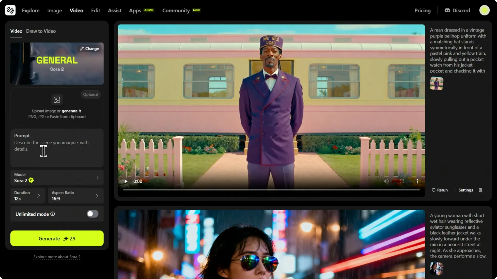 Higgsfield Sora 2 Pro: Unlimited Access & 10 Free Plans screenshot 2