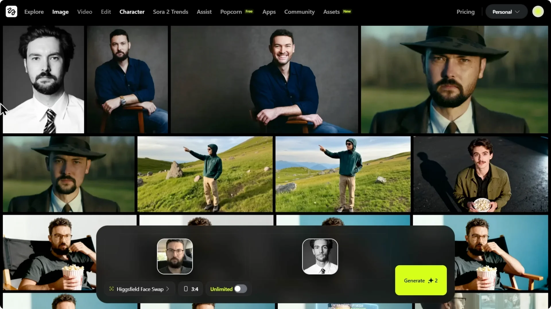 How Higgsfield Changed Nano Banana and Photoshop Face Swaps screenshot 4