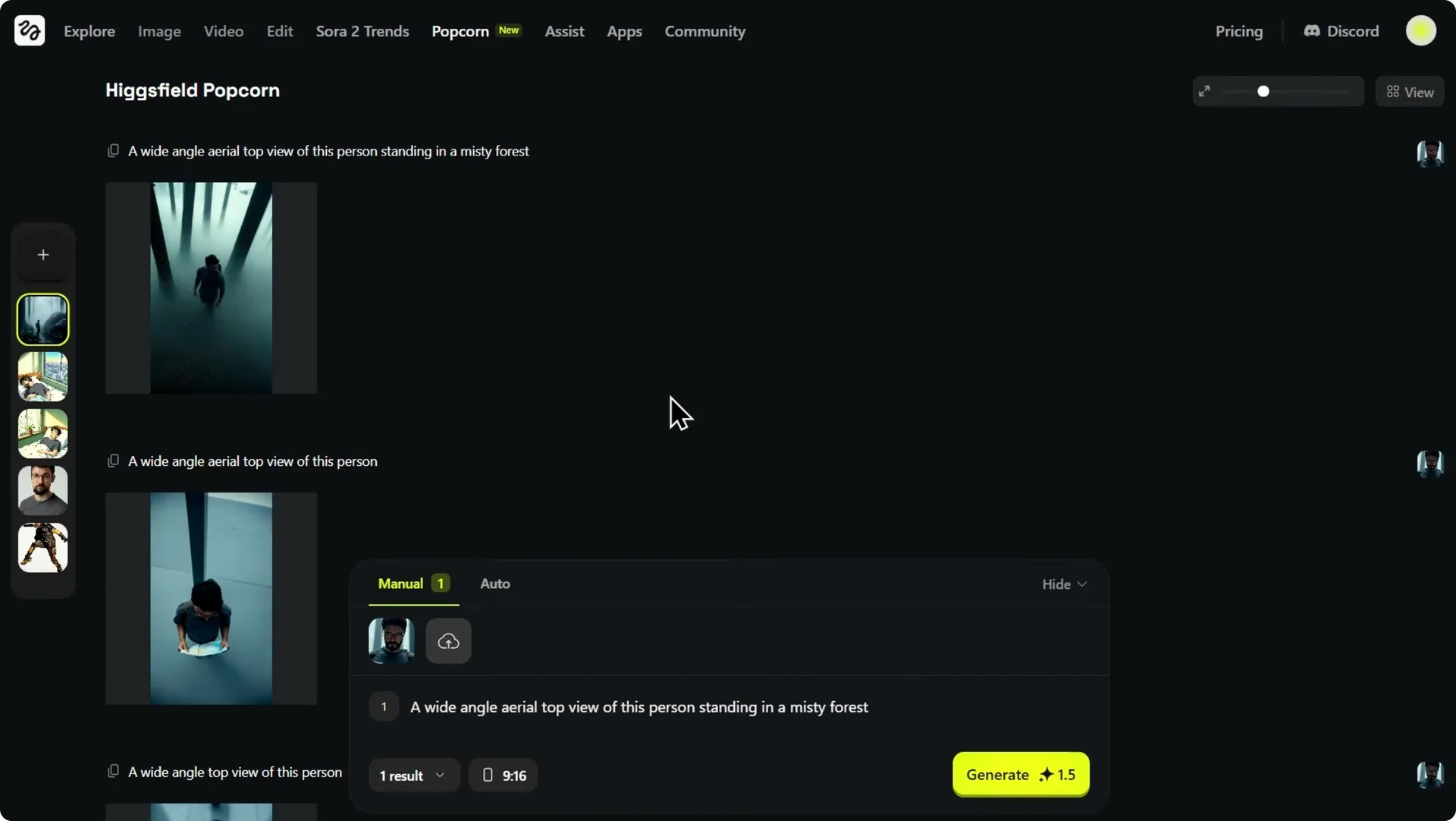 How to Create Effective Storyboards with Higgsfield Popcorn screenshot 9