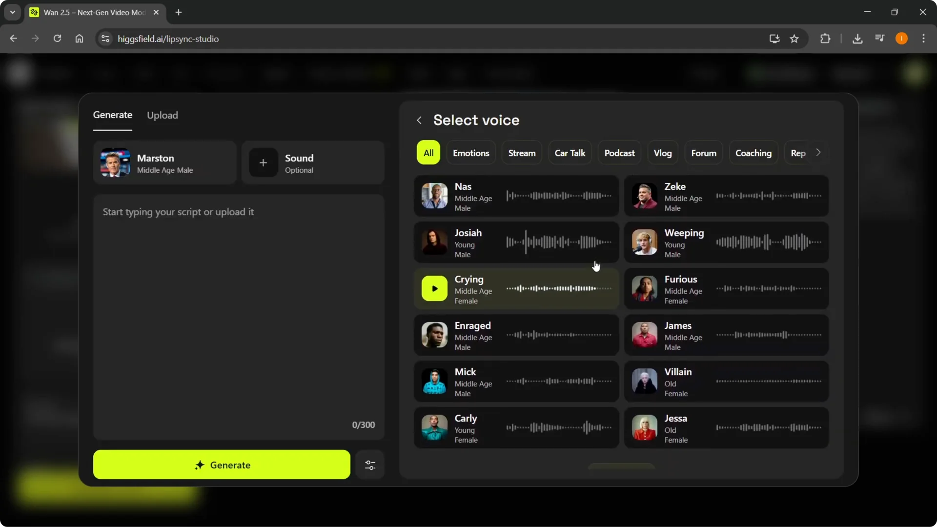How to Easily Add Voice in Higgsfield AI: A Quick Guide screenshot 6