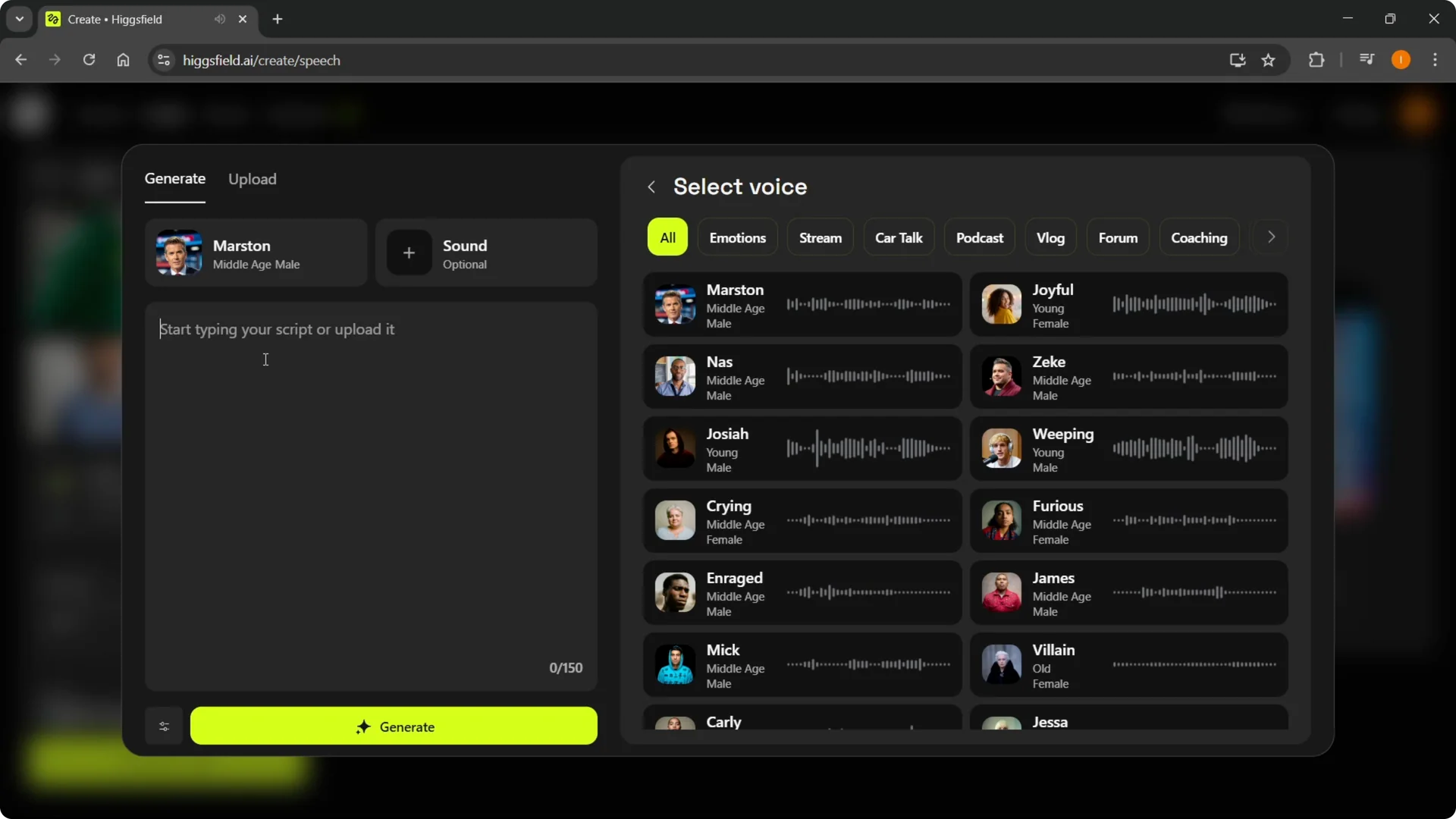 Master Higgsfield Speak: Quick and Easy Guide screenshot 4