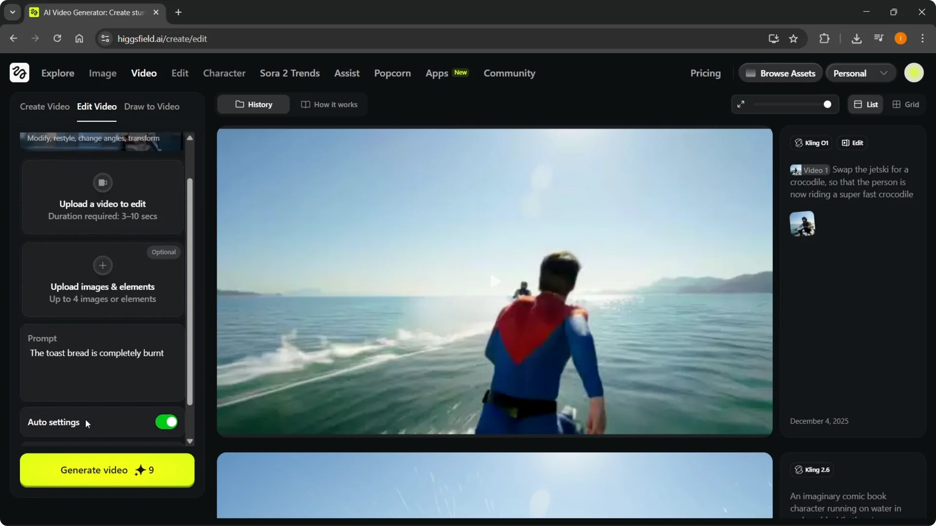 Master Kling O1 on Higgsfield: Quick Real Editing Guide screenshot 5