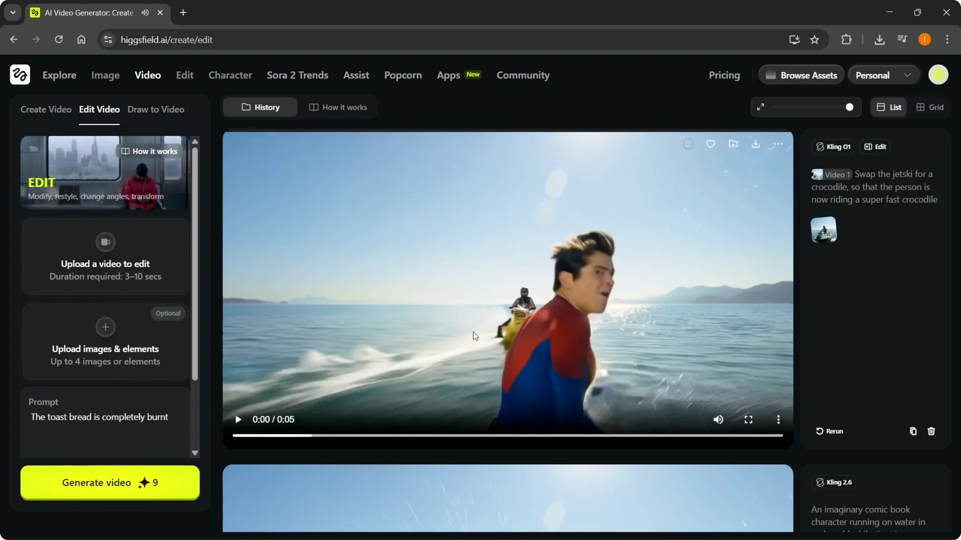 Master Kling O1 on Higgsfield: Quick Real Editing Guide screenshot 6