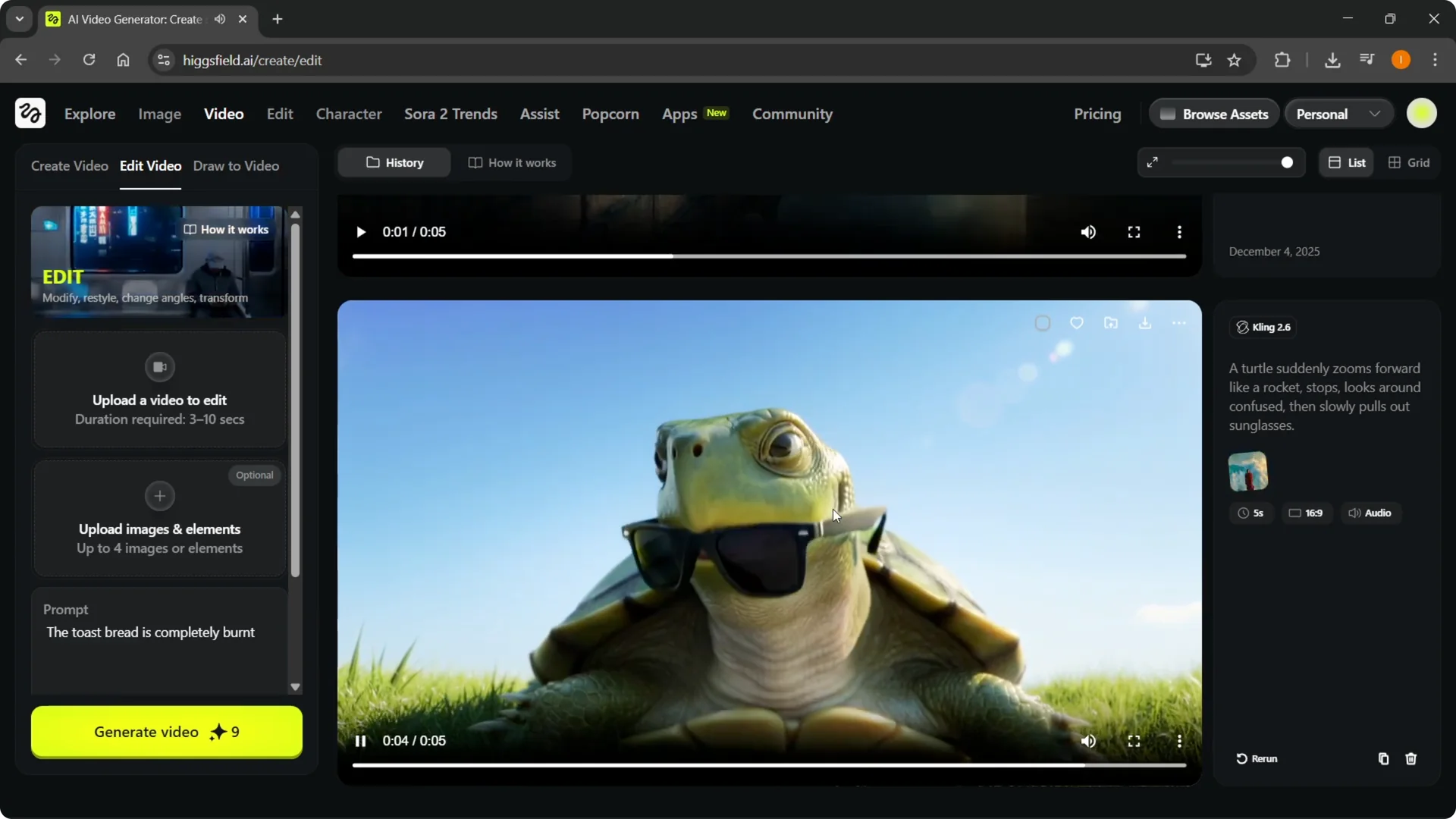Master Kling O1 on Higgsfield: Quick Real Editing Guide screenshot 8