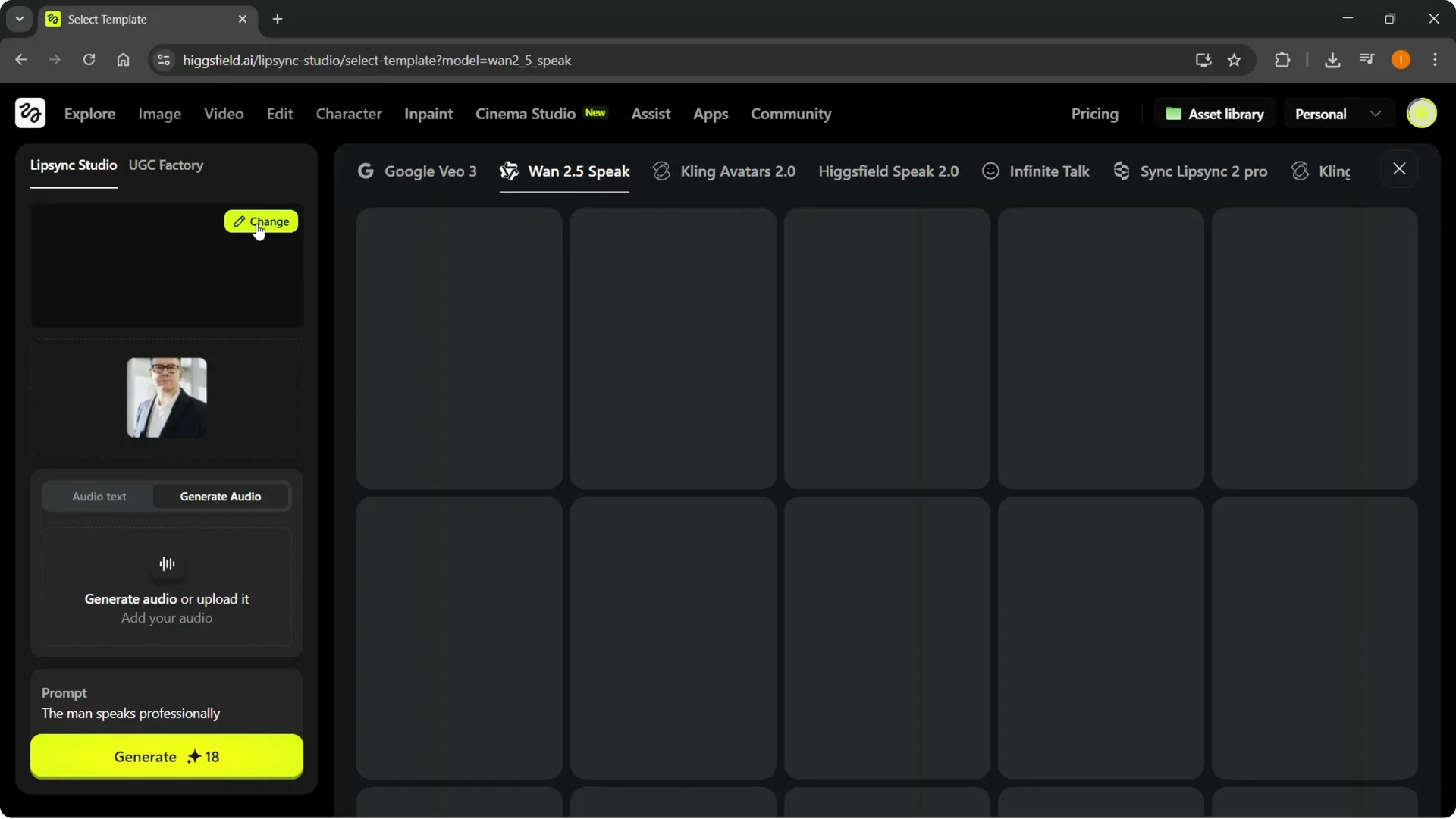 Master Lip Sync in Higgsfield AI: A Quick, Easy Guide screenshot 8