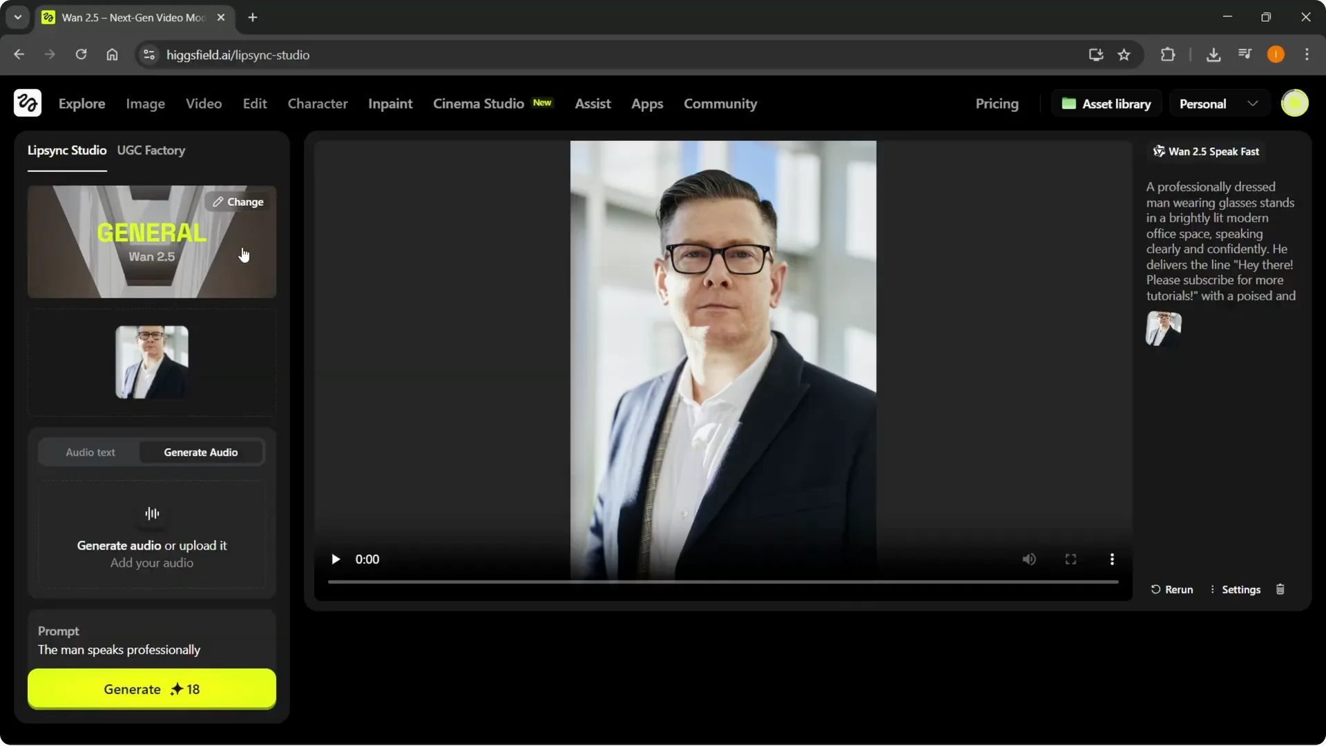 Master Lip Sync in Higgsfield AI: A Quick, Easy Guide screenshot 9