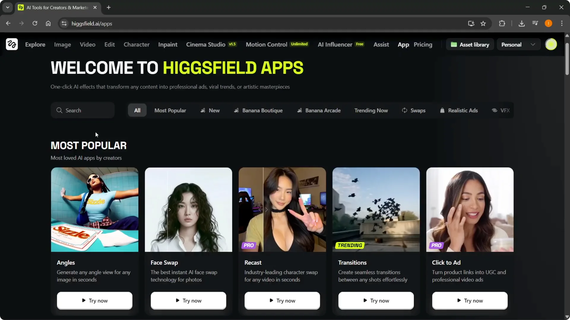Mastering Higgsfield AI for Smooth Transitions Quickly screenshot 1