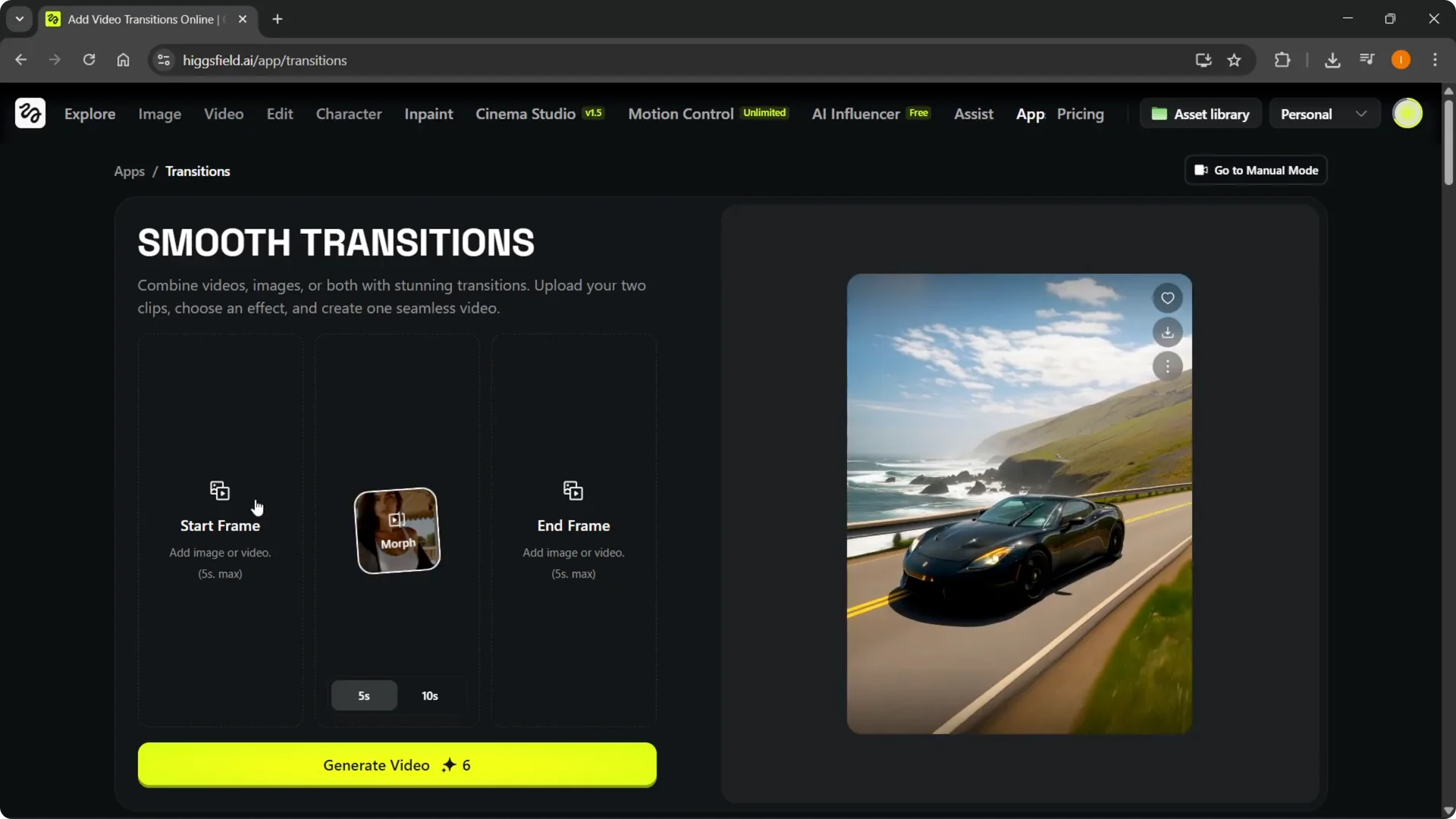 Mastering Higgsfield AI for Smooth Transitions Quickly screenshot 4