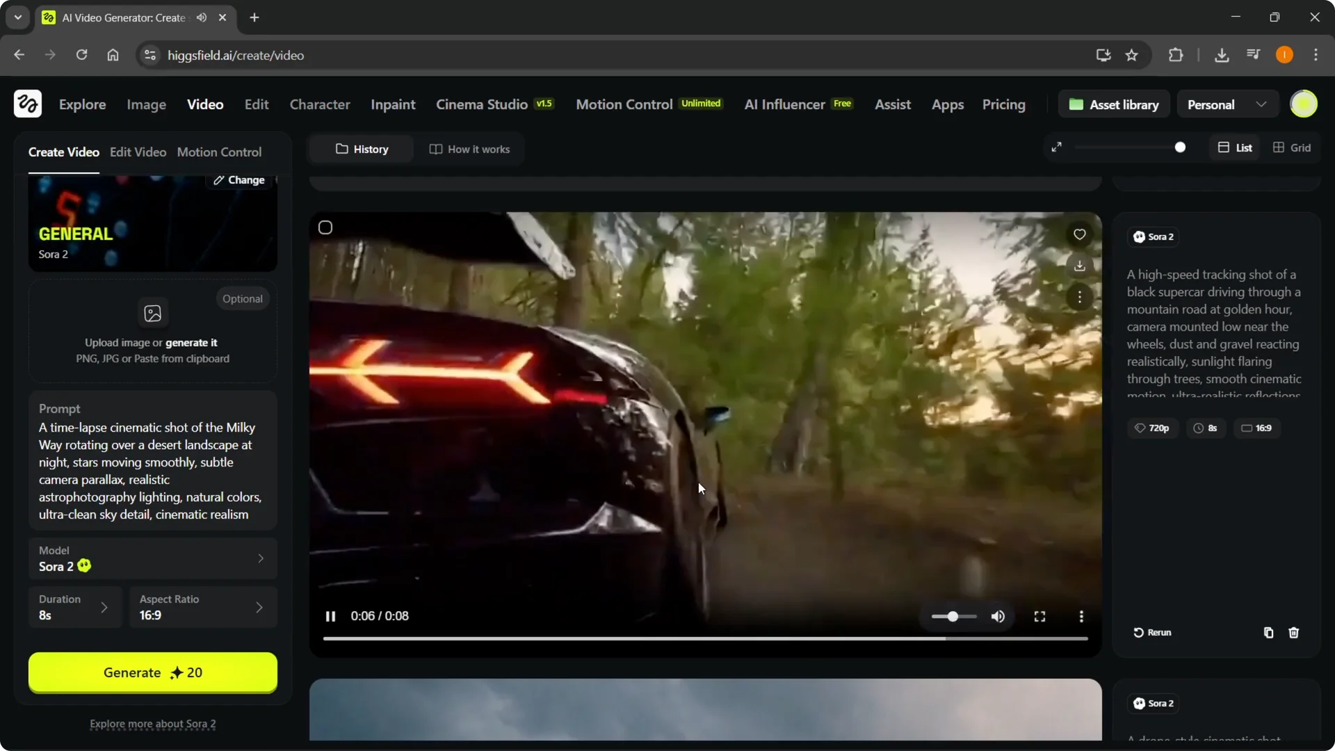 Mastering Sora 2 on Higgsfield: A Quick & Easy Guide screenshot 8