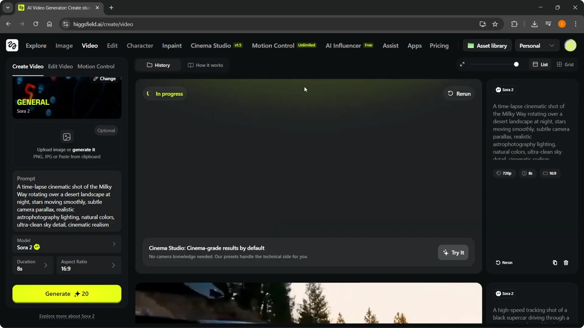 Mastering Sora 2 on Higgsfield: A Quick & Easy Guide screenshot 9