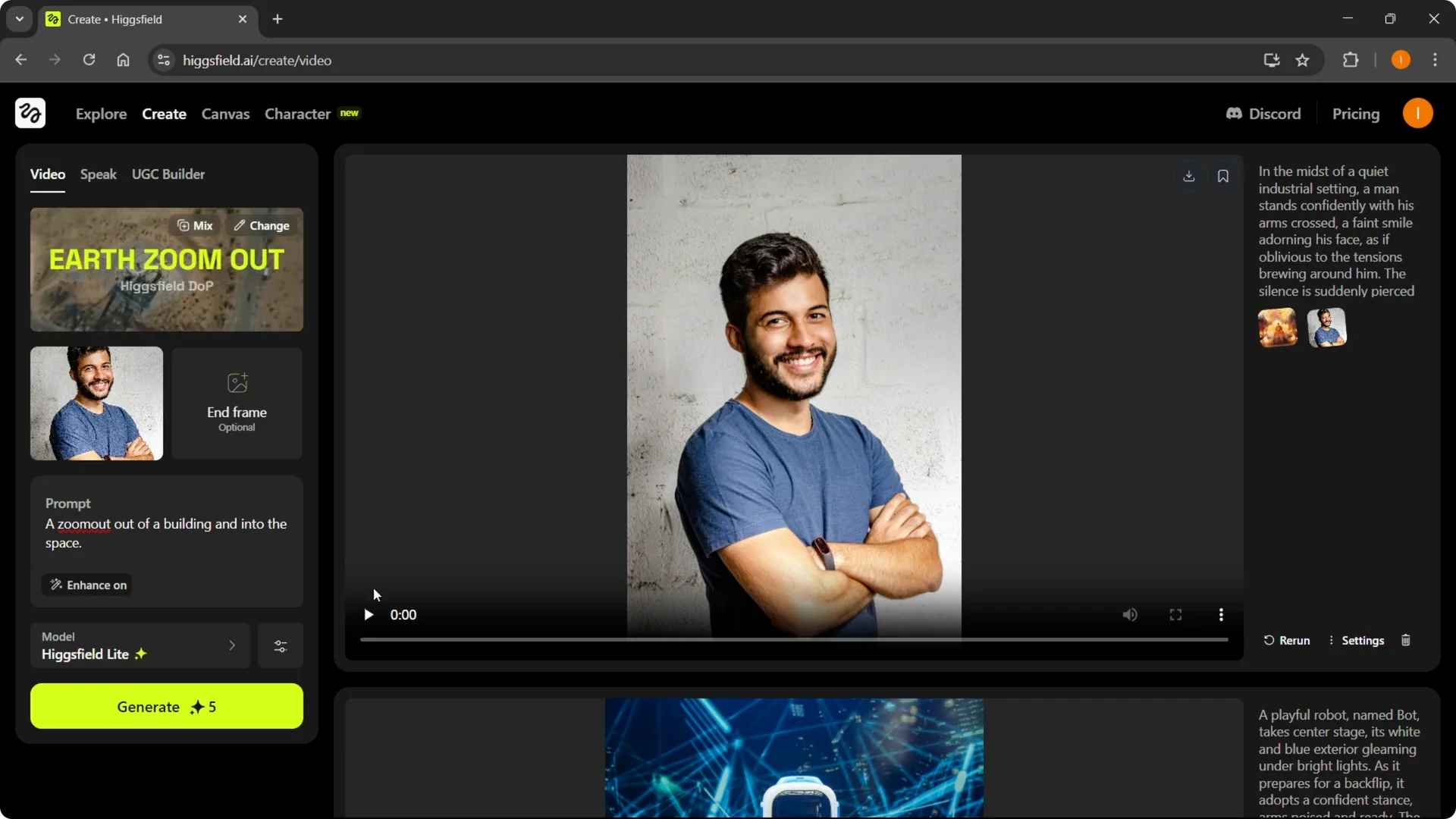 Quick and Easy Guide to Editing Higgsfield Videos screenshot 10