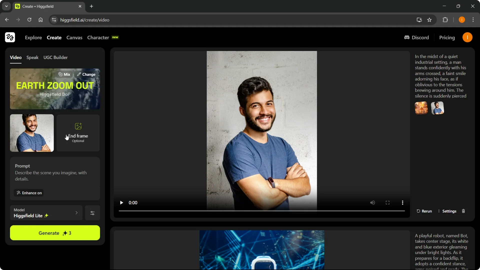 Quick and Easy Guide to Editing Higgsfield Videos screenshot 6