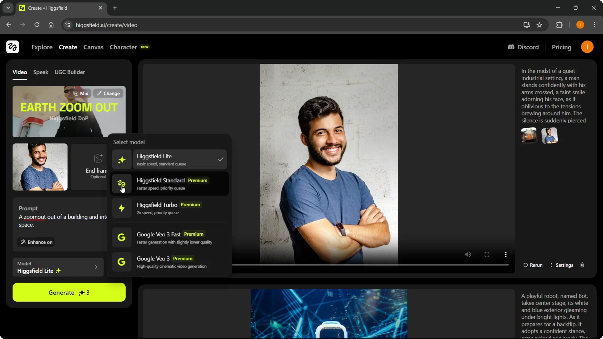 Quick and Easy Guide to Editing Higgsfield Videos screenshot 7