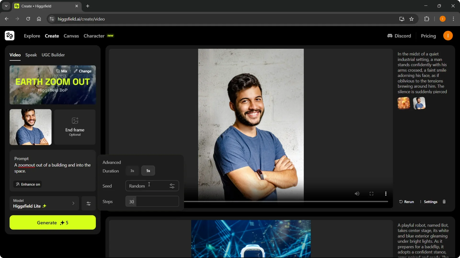 Quick and Easy Guide to Editing Higgsfield Videos screenshot 8