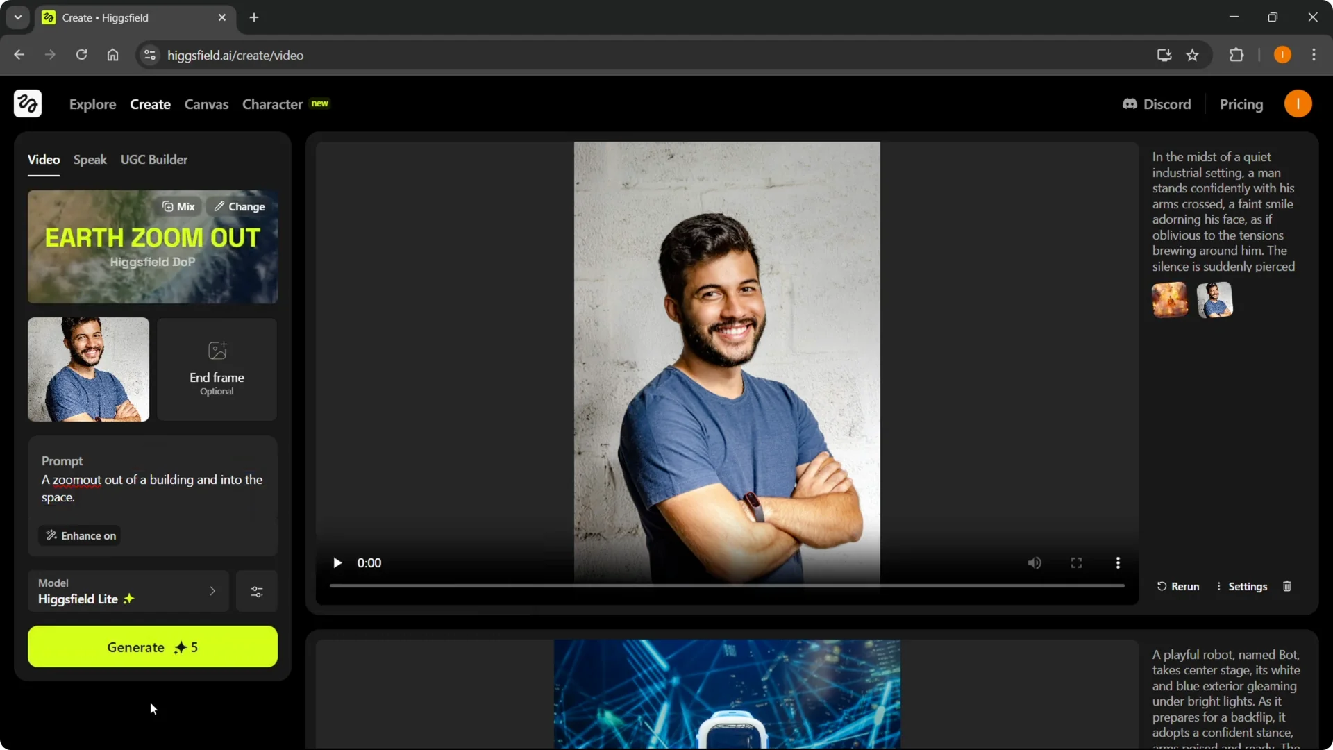 Quick and Easy Guide to Editing Higgsfield Videos screenshot 9