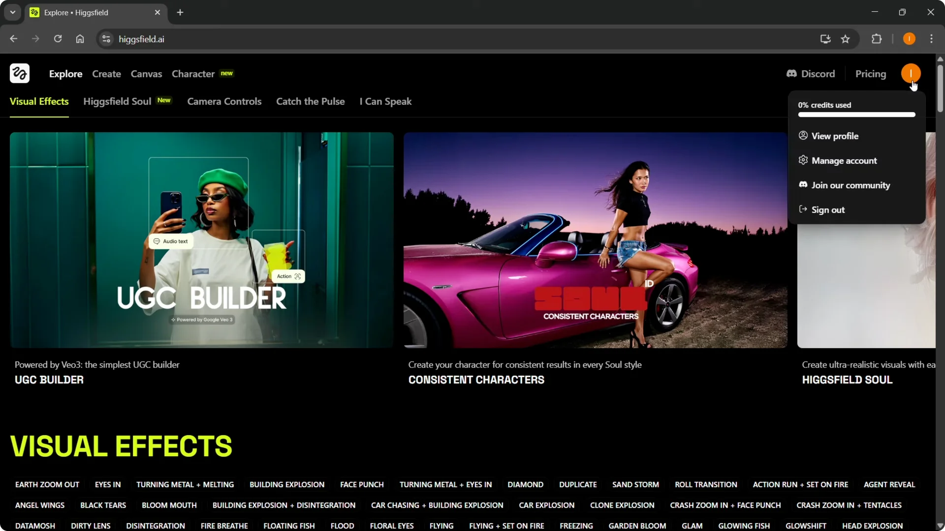 Quick and Easy Ways to Earn Credits in Higgsfield screenshot 1