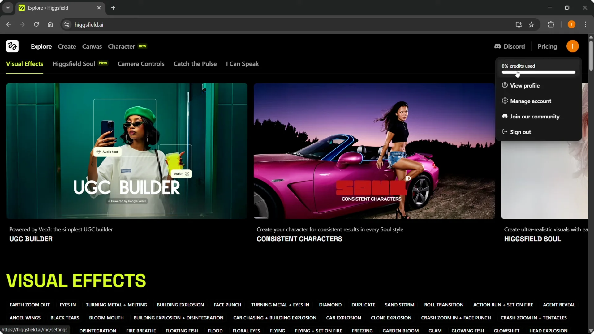 Quick and Easy Ways to Earn Credits in Higgsfield screenshot 3