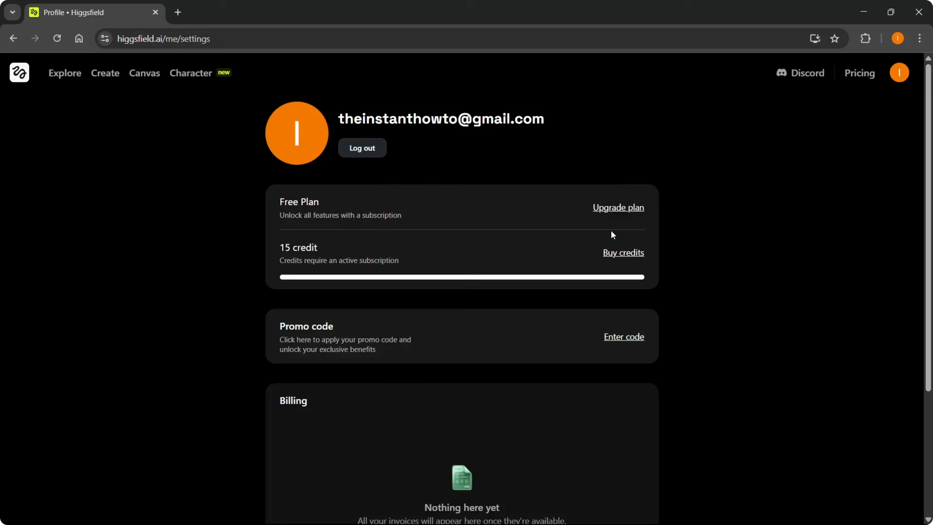 Quick and Easy Ways to Earn Credits in Higgsfield screenshot 7
