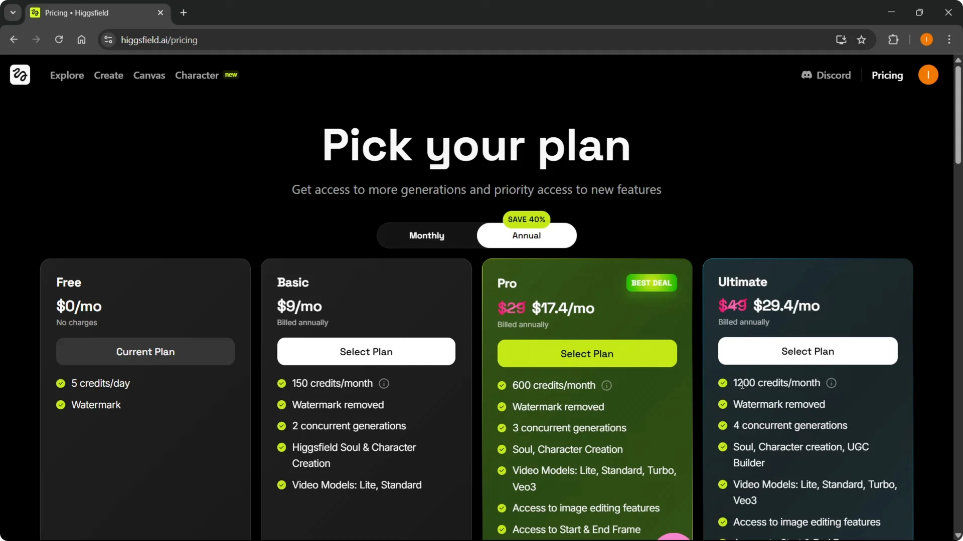 Quick and Easy Ways to Earn Credits in Higgsfield screenshot 8