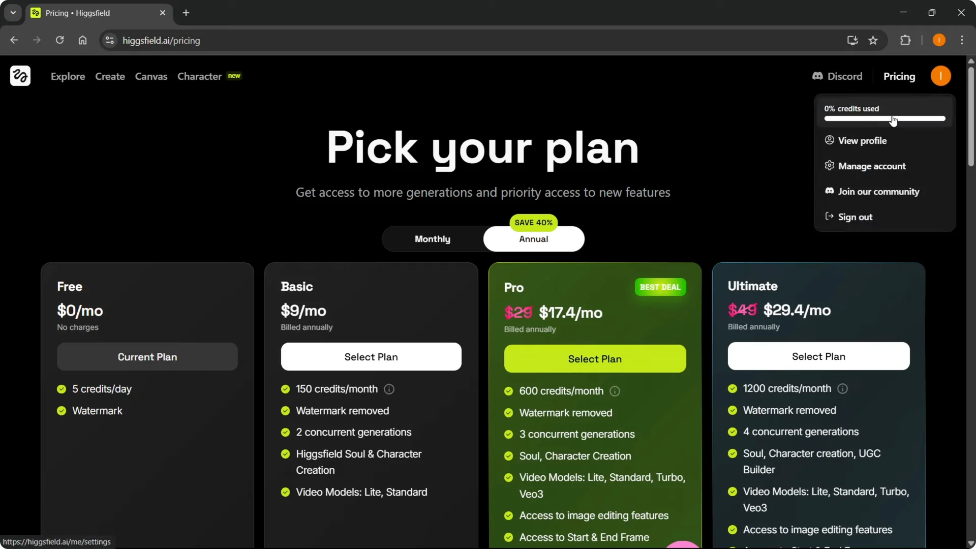 Quick and Easy Ways to Earn Credits in Higgsfield screenshot 9