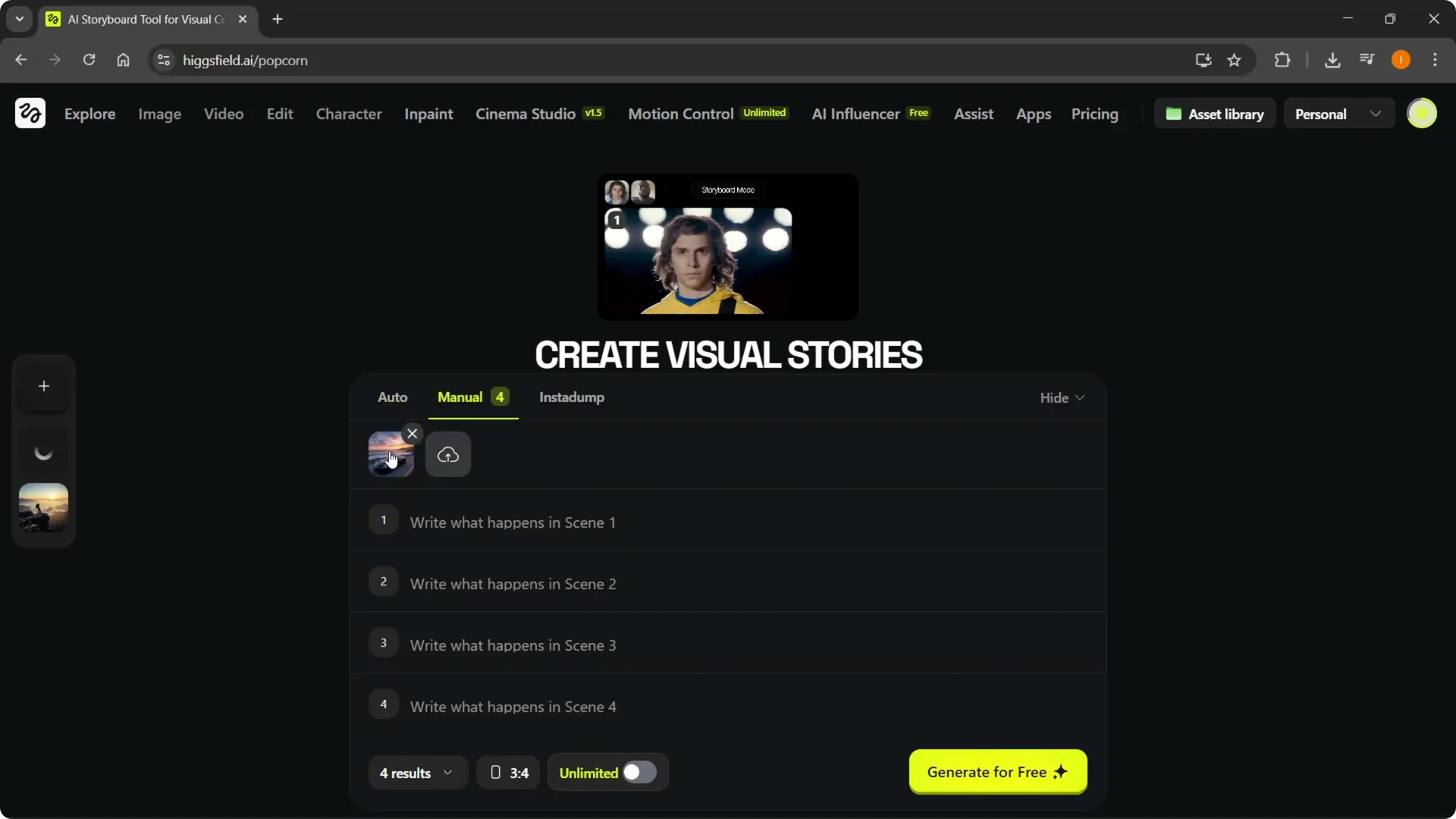 Quick and Easy Ways to Use Higgsfield Popcorn screenshot 5