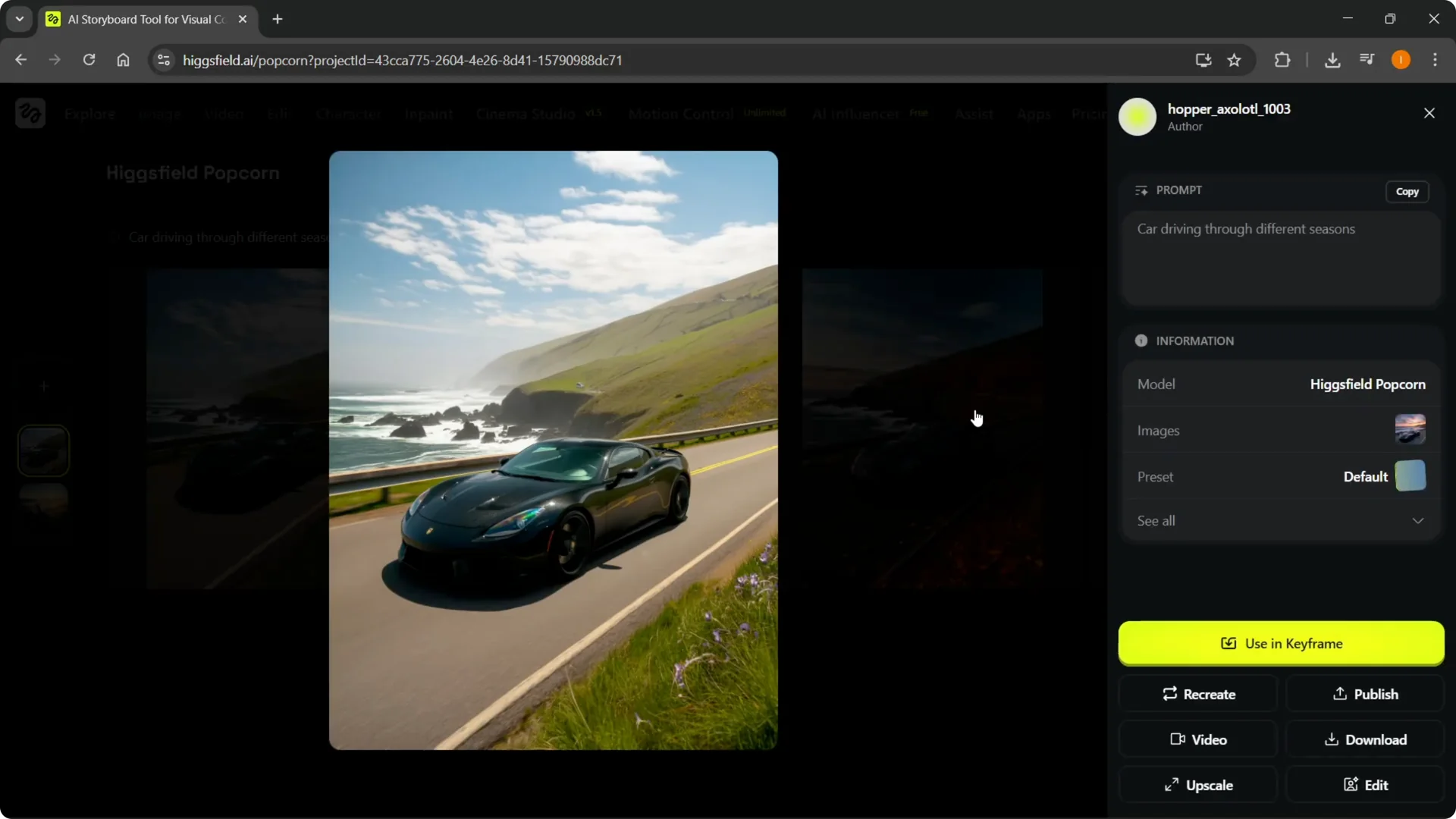 Quick and Easy Ways to Use Higgsfield Popcorn screenshot 9